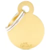 Ταυτότητα Σκύλου My Family Basic Golden Round Small Tag 3x2cm