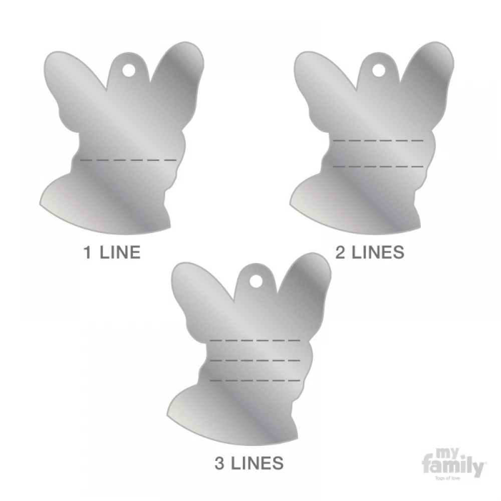 Ταυτότητα Σκύλου My Family White French Bulldog 4 Ταυτότητα Σκύλου My Family White French Bulldog - Image 4