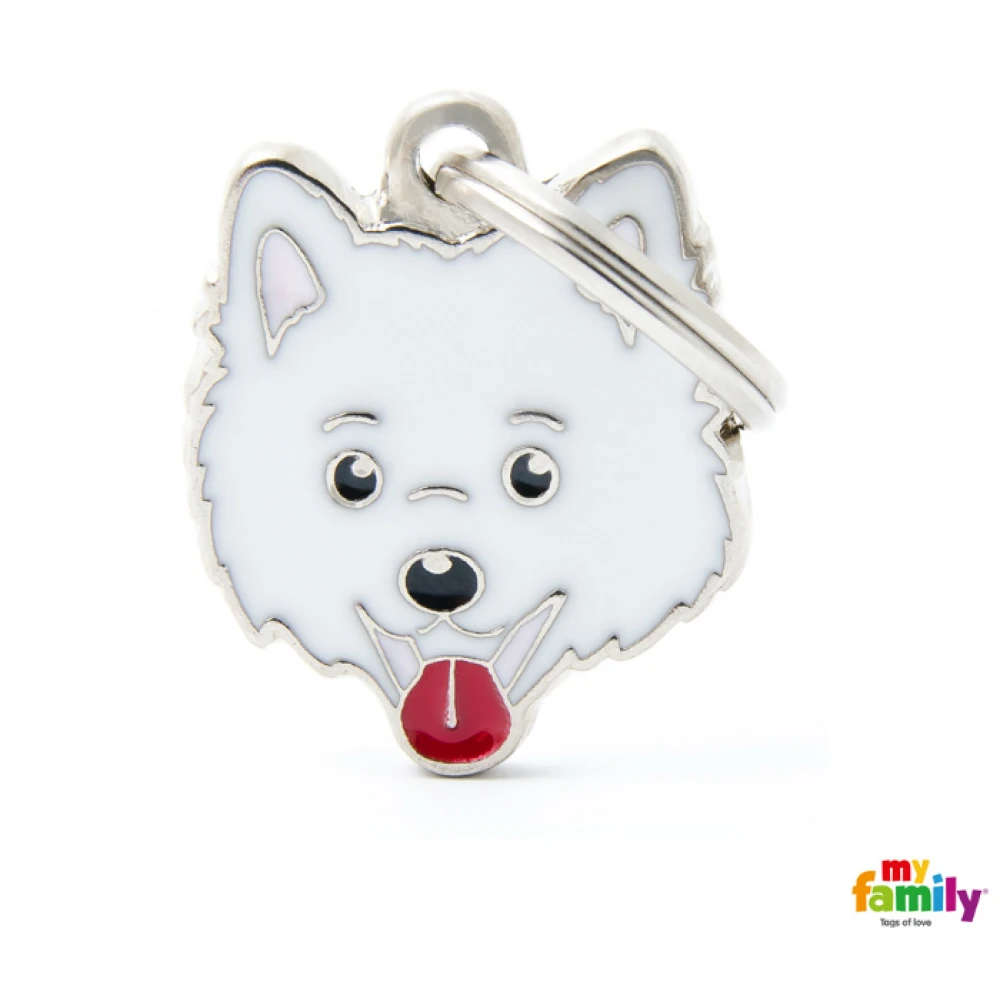 Ταυτότητα Σκύλου My Family Spitz White 2 Ταυτότητα Σκύλου My Family Spitz White - Image 2