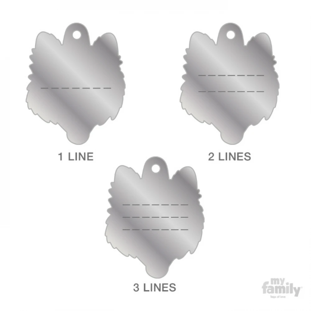 Ταυτότητα Σκύλου My Family Spitz White 4 Ταυτότητα Σκύλου My Family Spitz White - Image 4