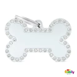 Ταυτότητα Σκύλου My Family Silver Big Bone 4x2cm