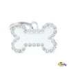 Ταυτότητα Σκύλου My Family Silver Small Bone 3x2cm