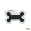 Ταυτότητα Σκύλου My Family Black Small Bone 3x2cm