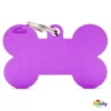 Ταυτότητα Σκύλου My Family Basic Purple Bone Tag Xlarge 4,8x3,15cm