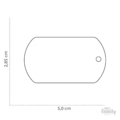 ΤΑΥΤΟΤΗΤΑ ΣΚΥΛΟΥ MY FAMILY BASIC MILITARY BIG 5x2,85cm 5 ΤΑΥΤΟΤΗΤΑ ΣΚΥΛΟΥ MY FAMILY BASIC MILITARY BIG 5x2,85cm -Προμήθειες Για Κατοικίδια Κατάστημα πωλήσεων 0029146 id tag basic collection big military 1000x1000 1
