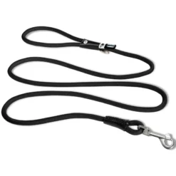 Οδηγός - Λουρί Curli Stretch Comfort Leash Black Medium 0,8x180cm