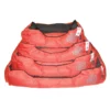 Κρεβατάκι Σκύλου και Γάτας Αδιάβροχο Pet Interest Red Medium 65x55x19cm