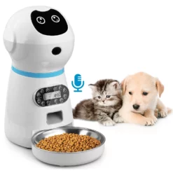 Αυτόματη Ηλεκτρονική Ταΐστρα Σκύλου και Γάτας Pet Feeder Robert 3,5L -Προμήθειες Για Κατοικίδια Κατάστημα πωλήσεων 05571 2 1000x1000w