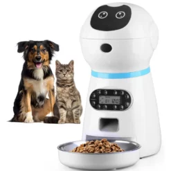 Αυτόματη Ηλεκτρονική Ταΐστρα Σκύλου και Γάτας Pet Feeder Robert 3,5L -Προμήθειες Για Κατοικίδια Κατάστημα πωλήσεων 05571 3 1000x1000h