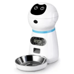 Αυτόματη Ηλεκτρονική Ταΐστρα Σκύλου και Γάτας Pet Feeder Robert 3,5L