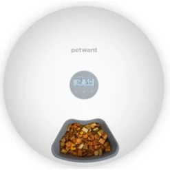 Αυτόματη Ηλεκτρονική Ταΐστρα Σκύλου και Γάτας Pet Feeder 180ml X 6 γεύματα Ροζ -Προμήθειες Για Κατοικίδια Κατάστημα πωλήσεων 05574 1000x1000w