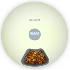 Αυτόματη Ηλεκτρονική Ταΐστρα Σκύλου και Γάτας Pet Feeder 180ml X 6 γεύματα Λευκό -Προμήθειες Για Κατοικίδια Κατάστημα πωλήσεων 05576 1000x1000w 1