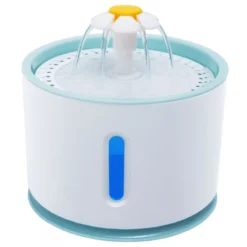 Αυτόματη Ποτίστρα Σιντριβάνι για σκύλους και γάτες Round Water Fountain 2,4L Μπλε