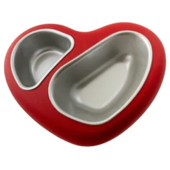 Πιάτο Σκύλου και Γάτας Διπλό Πλαστικό Georplast Mon Amour 32x25,5x7hcm 750ml Κόκκινο -Προμήθειες Για Κατοικίδια Κατάστημα πωλήσεων 10067 lucio 1000x1000w