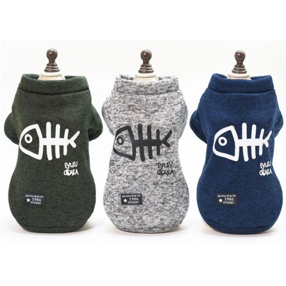 OEM Φούτερ Σκύλου Osaka Large 30cm Μπλε 4 OEM Φούτερ Σκύλου Osaka Large 30cm Μπλε - Image 4