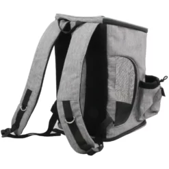 Τσάντα Μεταφοράς Σκύλου ή Γάτας - Σακίδιο Πλάτης Pawise 24x29x42cm Γκρι -Προμήθειες Για Κατοικίδια Κατάστημα πωλήσεων 12495 2 1000x1000w