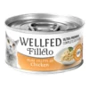 Υγρή τροφή Γάτας Wellfed Cat Filleto Pure Chicken 70gr (12τμχ)