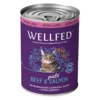 Wellfed Cat Για Στειρωμένες Με Βοδινό Και Σολομό 400gr 6τμχ