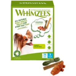Λιχουδιές Whimzees Value Box - Toothbrush - Sticks - Alligators 56τεμ S