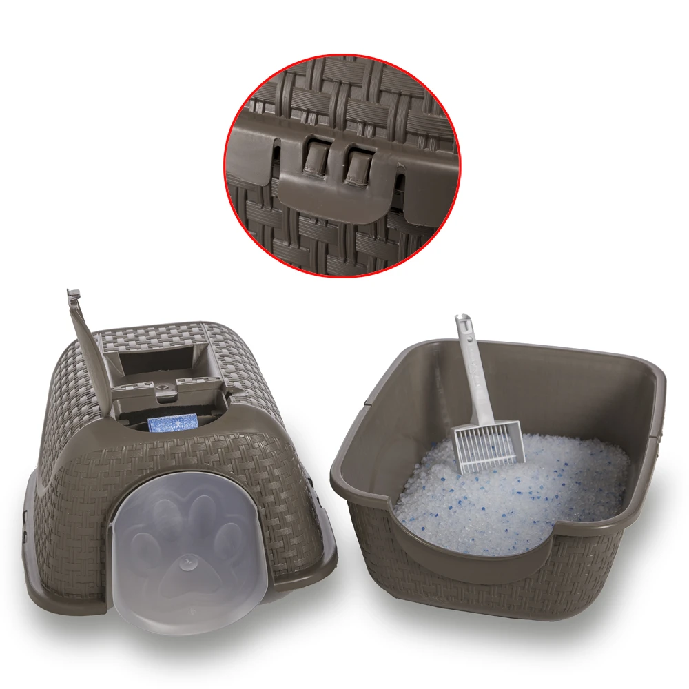 Τουαλέτα - Λεκάνη Γάτας Bama Prive White 41,8x50,5x39,6 Cm 5 Τουαλέτα - Λεκάνη Γάτας Bama Prive White 41,8x50,5x39,6 Cm - Image 5