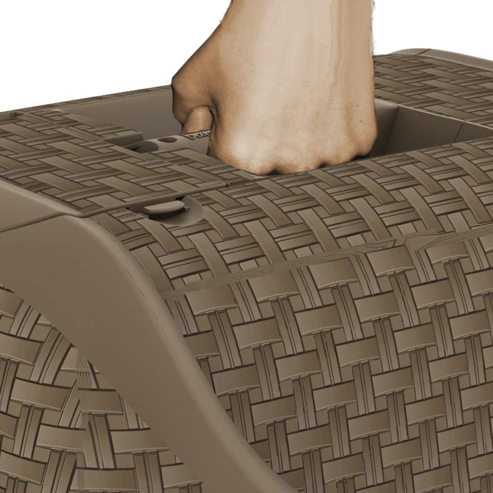 Τουαλέτα - Λεκάνη Γάτας Bama Prive White 41,8x50,5x39,6 Cm 6 Τουαλέτα - Λεκάνη Γάτας Bama Prive White 41,8x50,5x39,6 Cm - Image 6