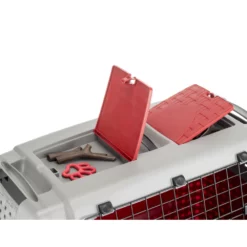 Κλουβί μεταφοράς Bama Easy Tour Red 88x52x60cm -Προμήθειες Για Κατοικίδια Κατάστημα πωλήσεων 19140 17 768x600 1000x1000w