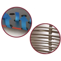 Πλαστικό Κρεβάτι με Στρωματάκι Bama Pasha Anthracite (Ανθρακί) 48x46x11cm -Προμήθειες Για Κατοικίδια Κατάστημα πωλήσεων 19205 768x600 03 1000x1000w 1