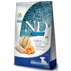 N&D Ocean Grain Free Pumpkin Codfish & Cantaloupe Melon Puppy Mini 2,5kg