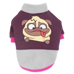 Φούτερ Σκύλου Glee Loki Small 25cm Μωβ