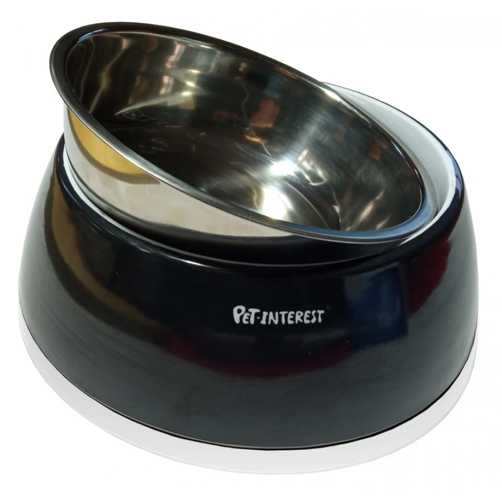 Pet Interest Μπολ Σκύλου και Γάτας Μελαμίνης Deluxe Black Large 700/900ml 3 Pet Interest Μπολ Σκύλου και Γάτας Μελαμίνης Deluxe Black Large 700/900ml - Image 3