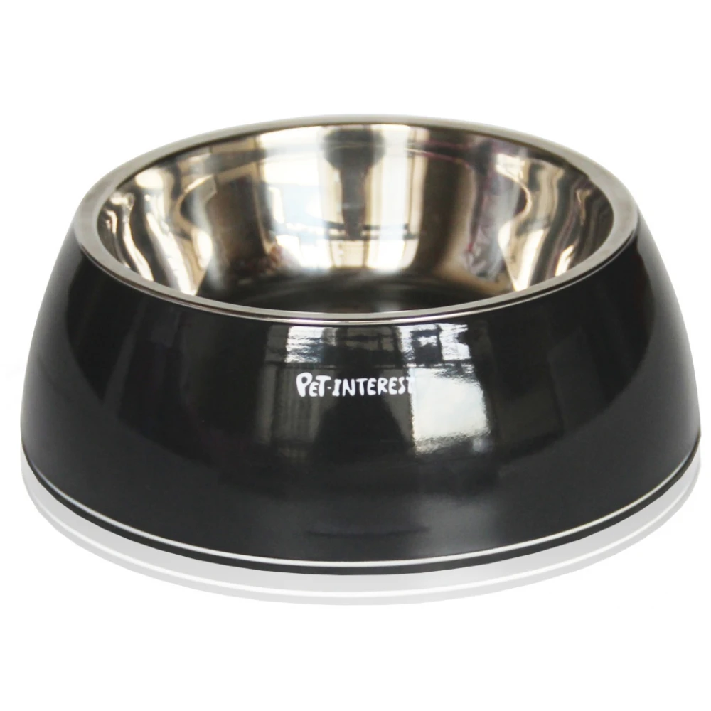 Pet Interest Μπολ Σκύλου και Γάτας Μελαμίνης Deluxe Black Large 700/900ml 2 Pet Interest Μπολ Σκύλου και Γάτας Μελαμίνης Deluxe Black Large 700/900ml - Image 2