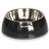 Pet Interest Μπολ Σκύλου και Γάτας Μελαμίνης Deluxe Black Medium 350/450ml