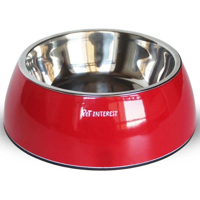 Pet Interest Μπολ Μελαμίνης Deluxe Red Medium 350/450ml 1 Pet Interest Μπολ Μελαμίνης Deluxe Red Medium 350/450ml