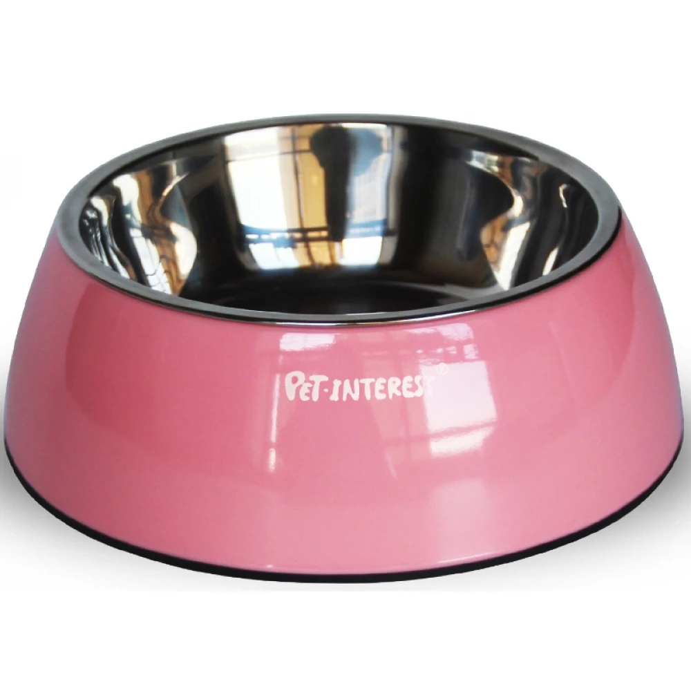 Pet Interest Μπολ Μελαμίνης Deluxe Pink Medium 350/450ml 2 Pet Interest Μπολ Μελαμίνης Deluxe Pink Medium 350/450ml - Image 2