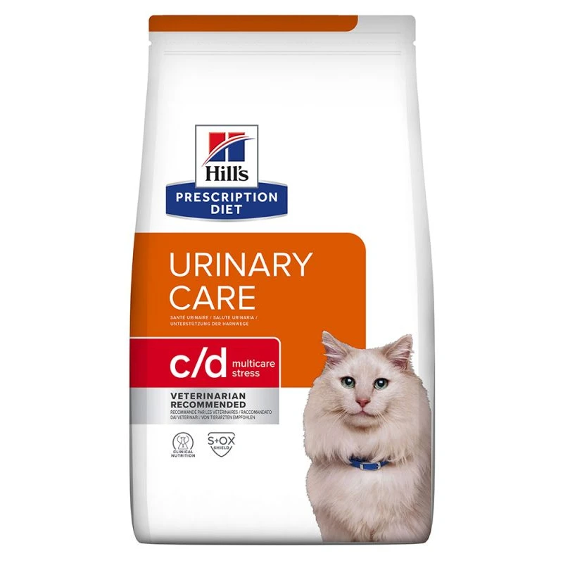 Hills Hill's Prescription Diet C/d Urinary Stress Urinary Care Για Γάτες Με Κοτόπουλο 1,5kg 1 Hills Hill's Prescription Diet C/d Urinary Stress Urinary Care Για Γάτες Με Κοτόπουλο 1,5kg