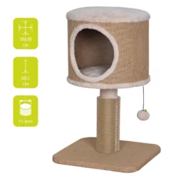 Ονυχοδρόμιο Europet Trend Anise 38x38x60,5cm Brown -Προμήθειες Για Κατοικίδια Κατάστημα πωλήσεων 2431 451830 2 1000x1000h