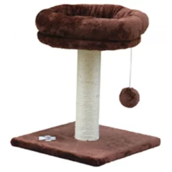 Ονυχοδρόμιο - Γατόδεντρο Pet Interest Wheel Cat Tree 36x36x49 Cm Καφέ