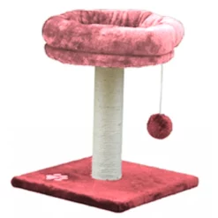Ονυχοδρόμιο - Γατόδεντρο Pet Interest Wheel Cat Tree 36x36x49 Cm Ροζ