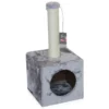 Cat Tree Cube Γκρι 31x31x67h Cm