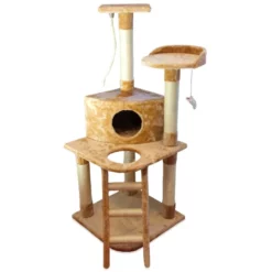 Γατόδεντρο της Pet Interest Tarzan 81x63x120cm Καπουτσίνο