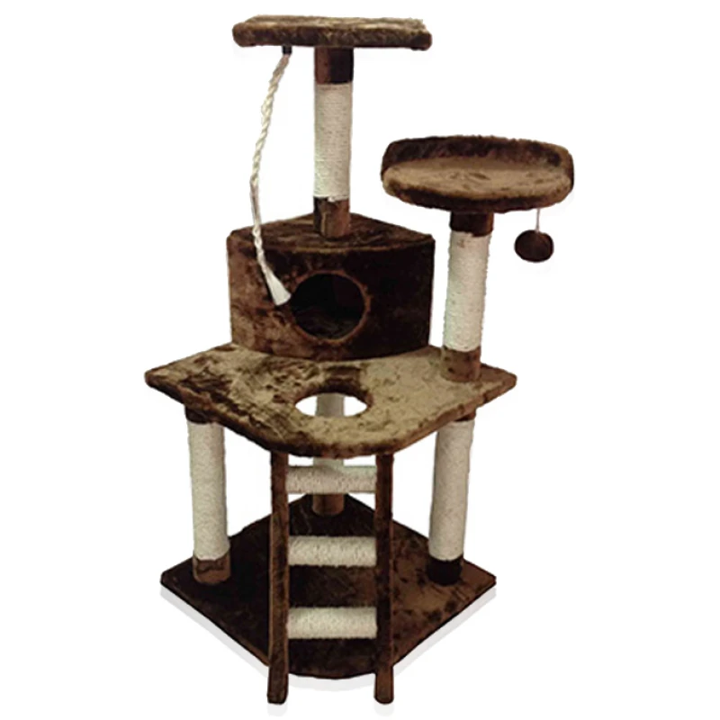 Γατόδεντρο της Pet Interest Tarzan 81x63x120cm Μόκα 1 Γατόδεντρο της Pet Interest Tarzan 81x63x120cm Μόκα