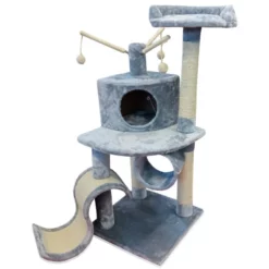 Γατόδεντρο ''Joy And Imagination'' 96x76x140cm Γκρι