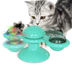 Διαδραστικό Παιχνίδι Γάτας Pet Interest Spring Cat Toy Lake Blue 158x 5x69mm