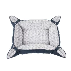 Κρεβατάκι Σκύλου και Γάτας Pawise Deluxe Curly 65x55cm Πετρόλ