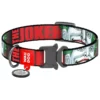 Περιλαίμιο WauDog The Joker Metal 1,5x23-35cm με SmartID