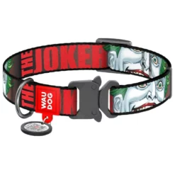 Περιλαίμιο WauDog The Joker Metal 1,5x23-35cm με SmartID