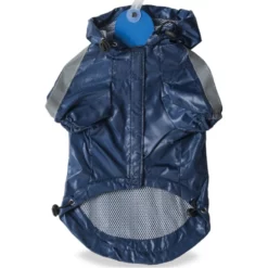 Ρουχαλάκι Σκύλου Vitakraft Αδιάβροχο με ανακλαστικές λωρίδες Μπλε 40cm