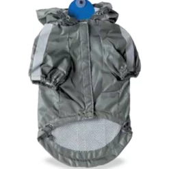 Ρουχαλάκι Σκύλου Vitakraft Αδιάβροχο με ανακλαστικές λωρίδες Γκρι 50cm