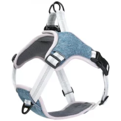 Σαμαράκι Go Get Soft Robust Harness L.Blue Small 42-52cm
