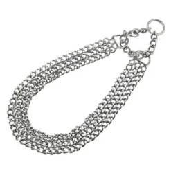 Αλυσίδα Ημι-πνίχτης Σκύλου Τριπλός Της Pet Interest Μ: 2,5mm X 50cm